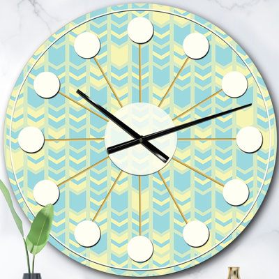 Horloge murale rétro Mid-Century