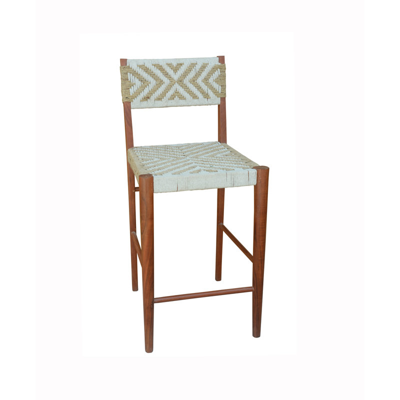 19.5x21x42.5" Molucca Upholstered Counter Stool