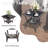 Outdoor Swivel Rocking Chair Set With Table, 2-Piece Patio Lounge Seating Group, All-Weather 360-Degree Rotating Rockers With Removable Cushions-831743756
