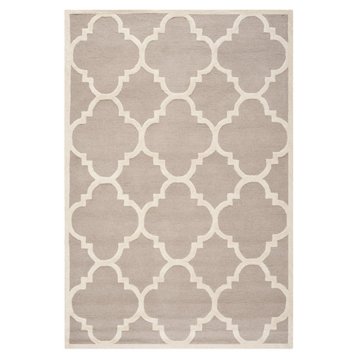 Cannen Hand Tufted Wool Geometric Rug