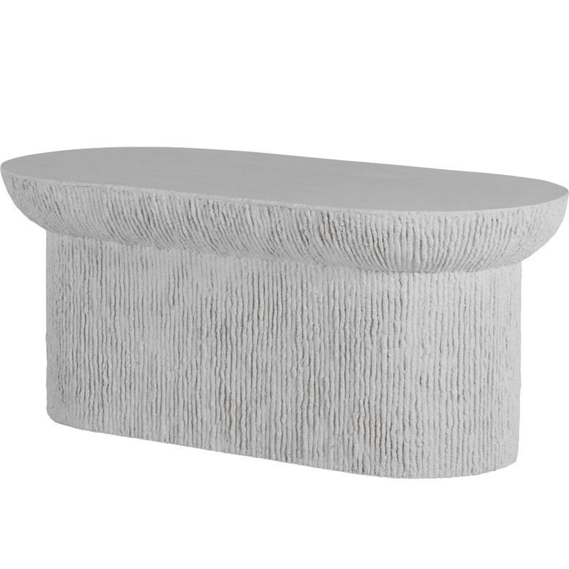 Cast Stone Coffee Table, Natural Stone