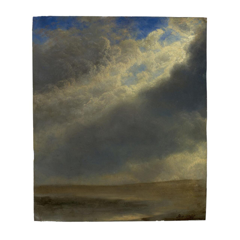 «Landscape» par Albert Bierstadt - Impression giclée, H 40 po x l 32 po
