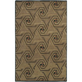 Mugal Wool Geometric Area Rug