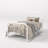 Kawamoto Metal Platform Bed Frame with Elegant Modern Design-1191489905-1167114712