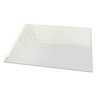 1.5mm Thick 14 x 24 Inches Clear Desk Cover Protector Small Desk Pad Mat,  PVC