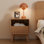 Solid Oak Bedside Table