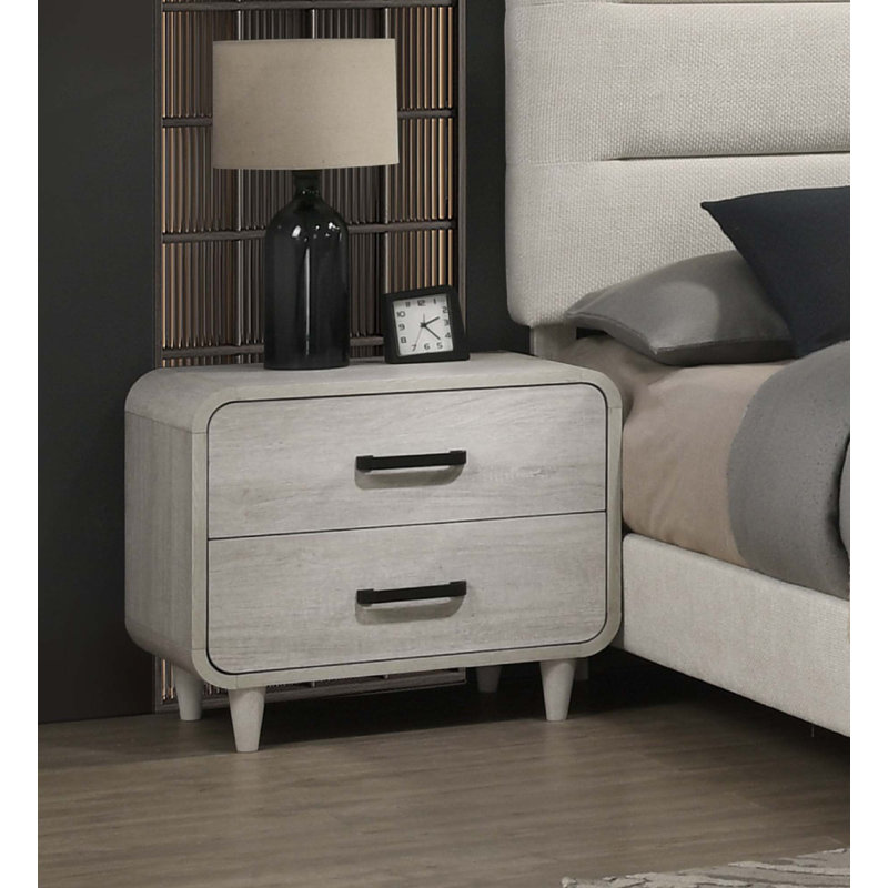2 Drawers Nightstand