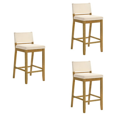 Ensemble de 3 tabourets de bar Yaneli