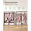 Illughi 140cm Portable Wardrobe-2124127266