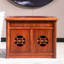 Armoire de rangement pour chaussures en bois massif 6 paires
