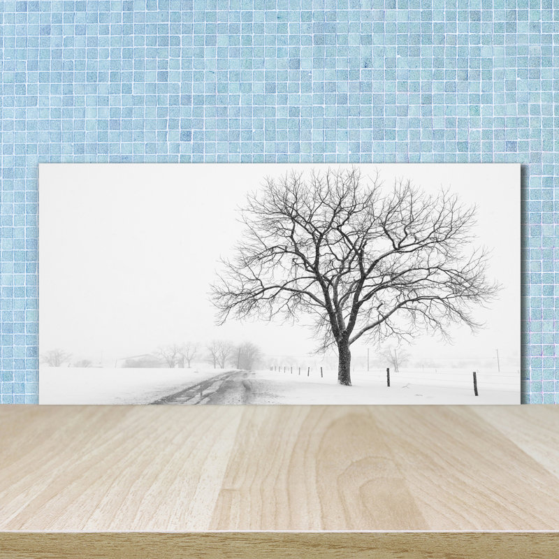 50cm W x 100cm L Glass Peel and Stick Panel