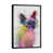 Black Floater Framed