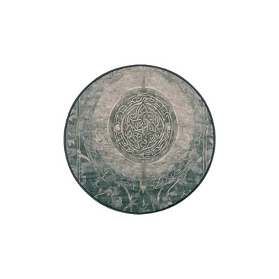 Tapis gris soyeux et moelleux