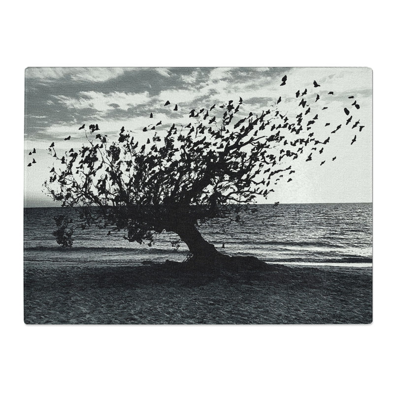 Tree Photography  Glass Chopping Board