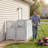 Outdoor Resin Privacy Screen, 4  Fence Panels For Patio-106692657