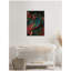 «Peacock» par Carey Copeland, reproduction d'art sur toile encadrée-1295887605