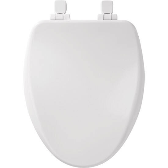 Siège de toilette en plastique WHT ELG