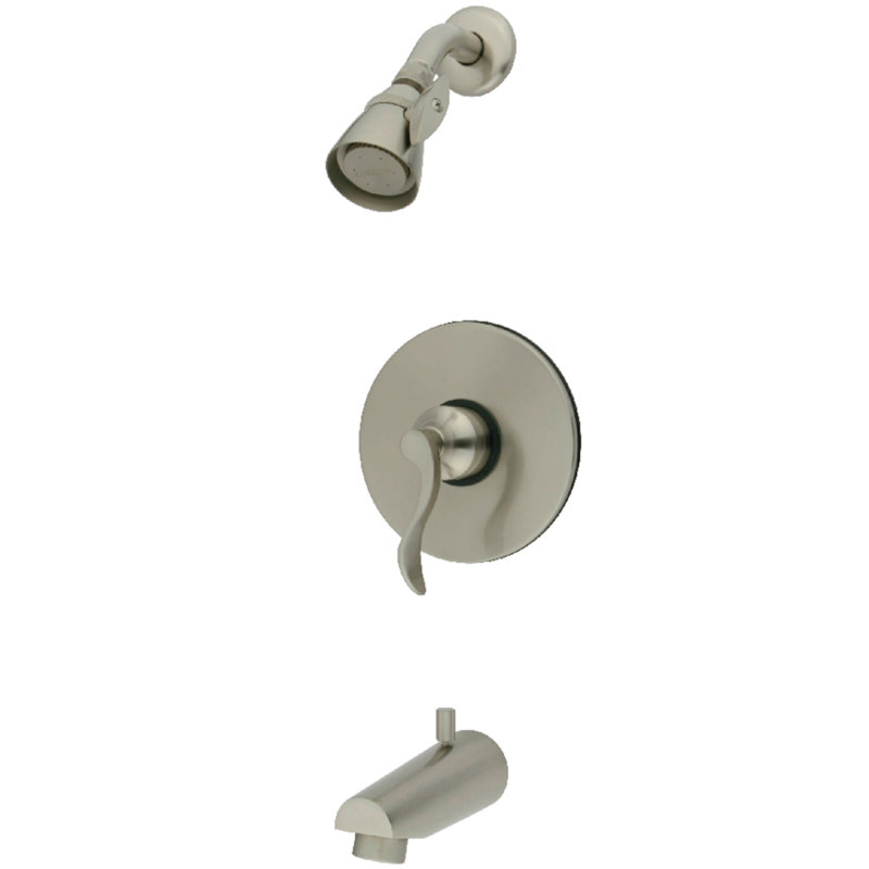 Thermostatic Tub and Shower Faucet with Diverter