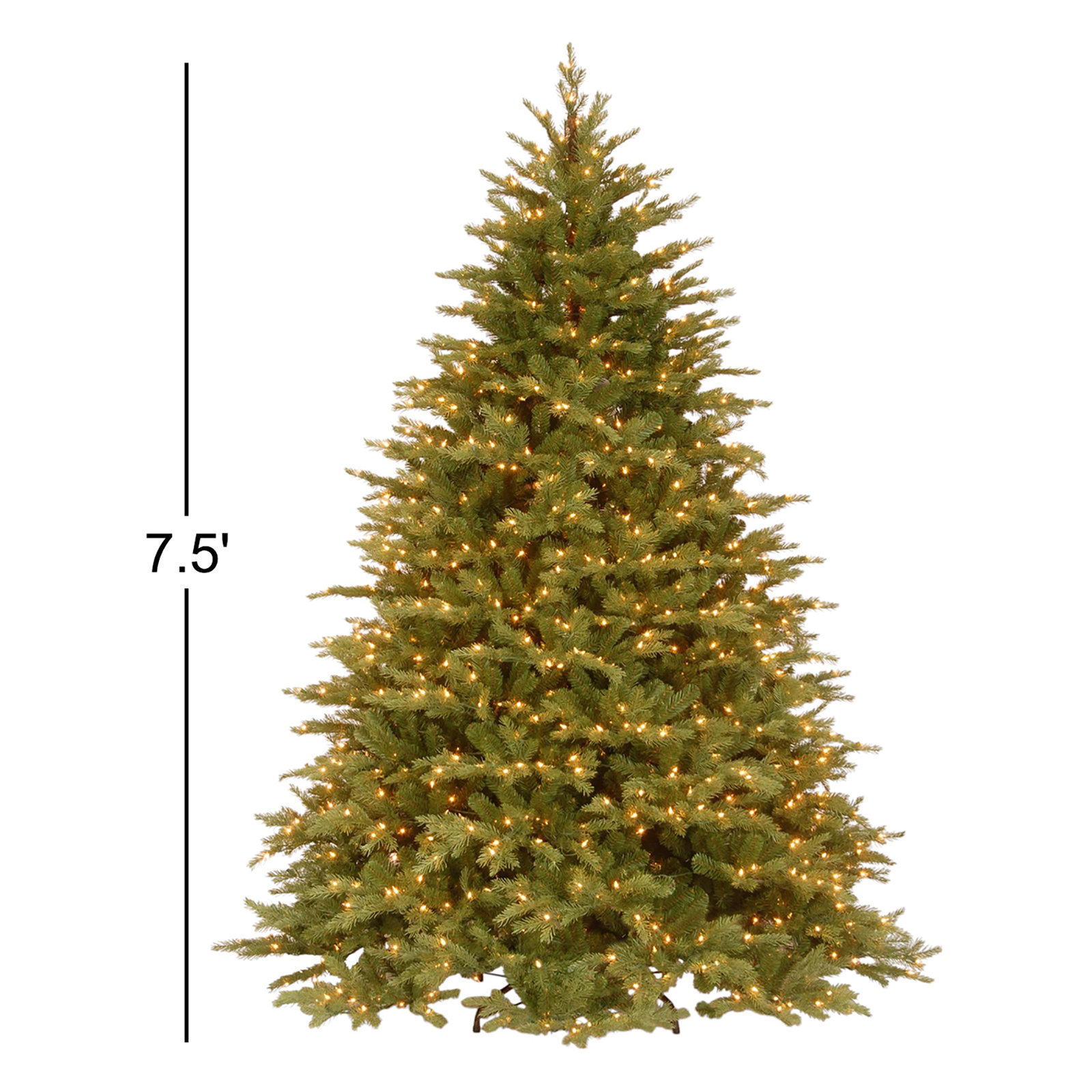 7.5' Pre-Lit Nordic Spruce Christmas Tree
