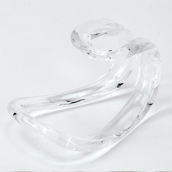 Giogali Ceiling Lamp 40 Black Matt Bronze 1 E26 Ul 1, Glossy Chrome, Crystal Transparent