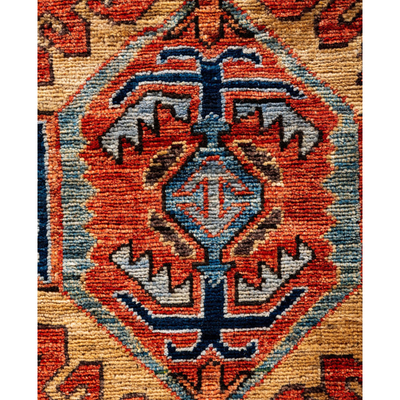 Serapi One-of-a-Kind 5' 11" X 8' 10" Hand Knotted Area Rug