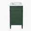 Meuble-lavabo 36 po avec armoire à pharmacie, armoire de rangement moderne avec 2 portes à fermeture douce et 4 tiroirs, meuble-lavabo simple