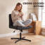 HOMCOM Linen Criss Cross Chair