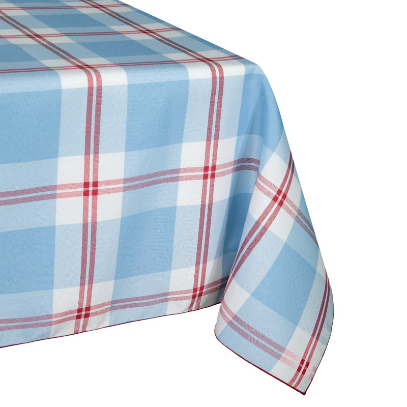 Islais Plaid Tablecloth, 70" x 54" Oblong