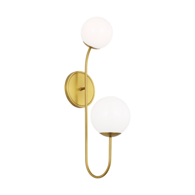 Noemie Steel Armed Sconce