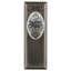 Grandeur Fifth Avenue Plate Double Dummy with Provence Crystal Door Knob-628955186