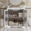 Meuble-lavabo moderne 30 po avec lavabo en céramique
