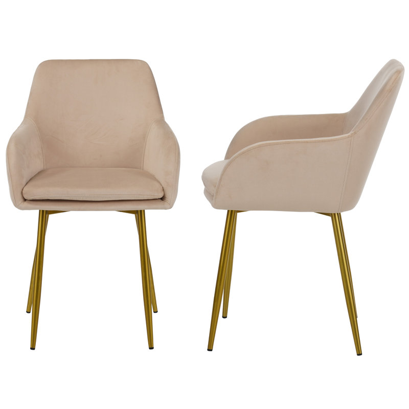 Ensemble de 2 chaises de salle à manger rembourrées Modern, 2
