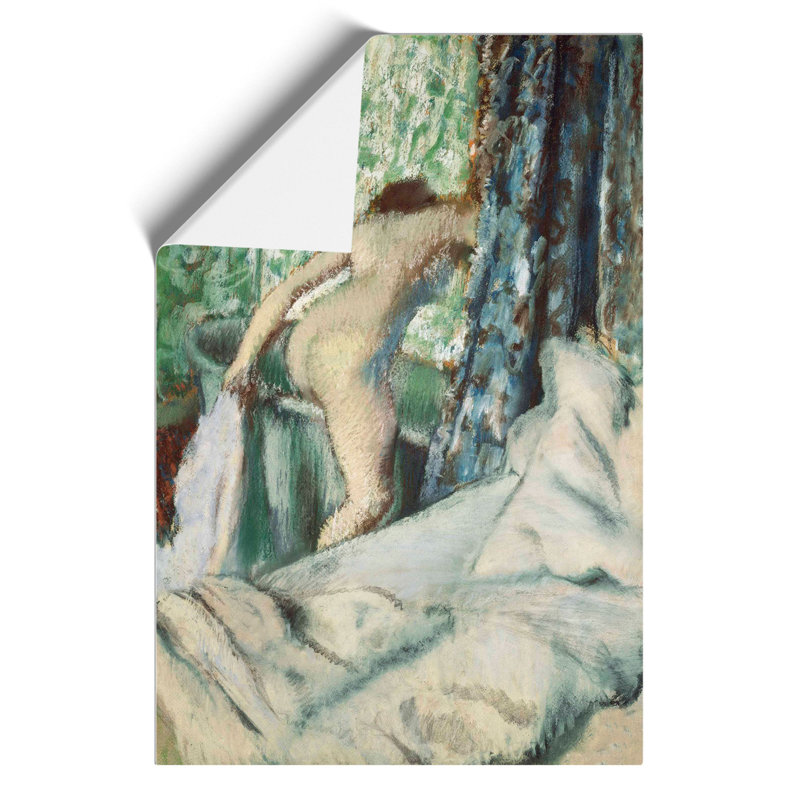 Nude Woman in the Bath by Edgar Degas - Frameless Print, 42cm H x 30cm W x 0.1cm D