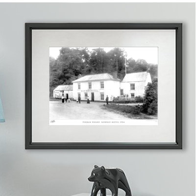 Perran Wharf, Norway Hotel 1904 - Single Picture Frame Print