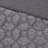 3 Piece Velvet Quilt Set Grey Full/Queen