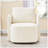 Corey 360° Swivel Chenille Upholstered Accent Chair with Curved Backrest-661190002