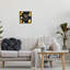 «Bee Kind Honeycomb Motif - Floater Frame», impression sur bois-1332872248-1332872251