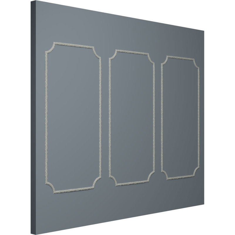 Ensemble de moulure pour panneau Dublin, L 31 po x H 62 po, Triple