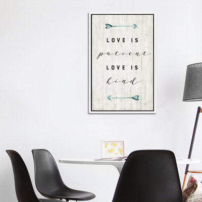 Love Is by Amanda Murray - Print on Canvas