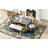 Dining Room Table And Chairs With Bench, Set Of 6-1784211567