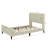 Parveen Upholstered Wingback Bed with Slats, Platform Bed with Headboard and Footboard-132554018-132554019
