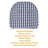 Buffalo Pattern Non-Slip Indoor Chair Pad Cushion-777717906-777717910