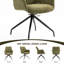 Chaise pivotante rembourrée Modern-647235628