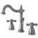 Heritage Widespread Bathroom Faucet with Drain Assembly