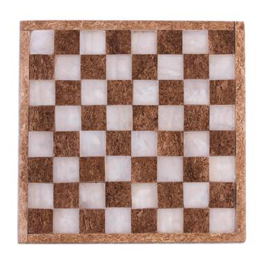 A & E Millwork Handmade Solid Wood Chess