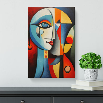 Pablo Picasso Deco No.3 - Wrapped Canvas