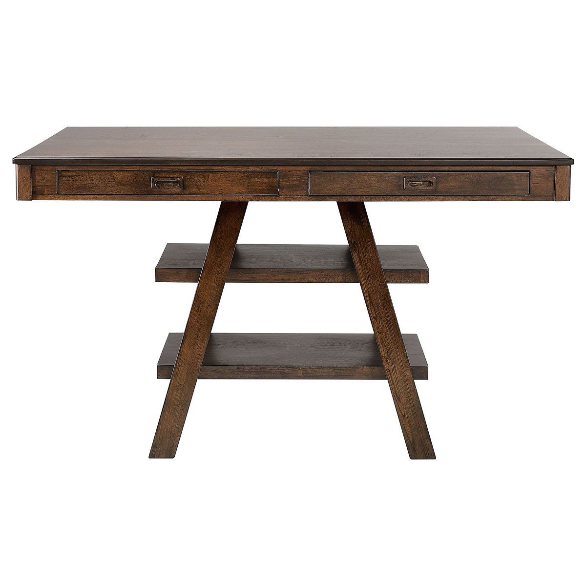 Latitude Run® Ferrara 2-Drawer Counter Height Table - Wayfair Canada