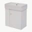 Meuble-lavabo flottant moderne 21,6 pouces