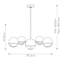 Reynaldo 5 - Light Shaded Chandelier-1399555525