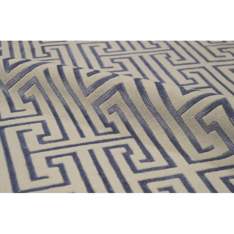 Windsom Hand-Knotted High-Quality Ivory Area Rug
